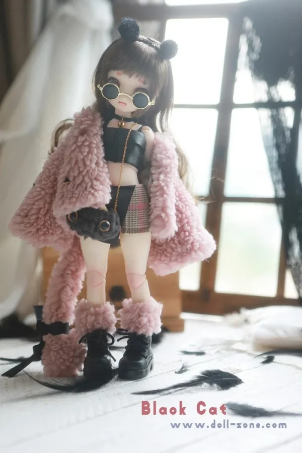 「Dollzone」Black Cat Wings Ver.. BJD Doll (1/6) - Image 7