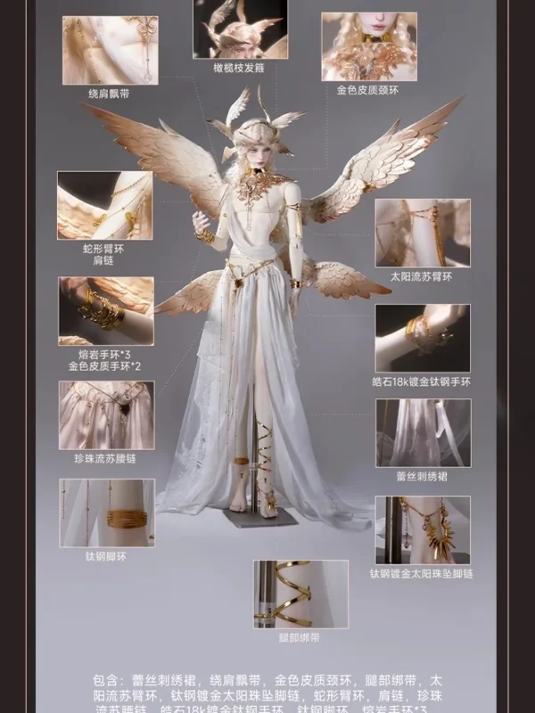 「Dollzone」Light 1/3 BJD Doll Full Set - Image 13