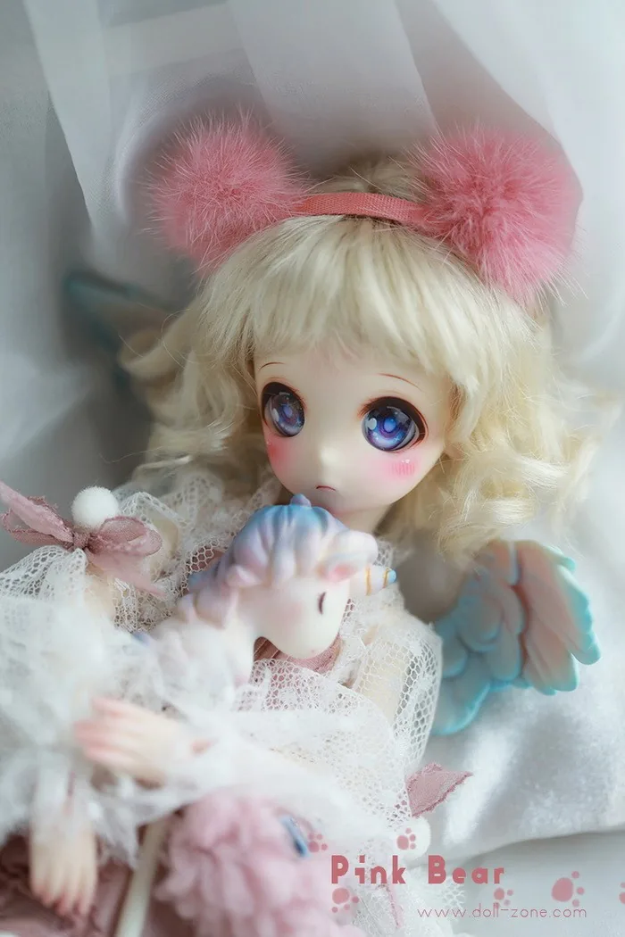 「Dollzone」Pink Bear Wings Ver. BJD Doll (1/6) - Image 3