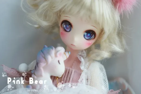 「Dollzone」Pink Bear Wings Ver. BJD Doll (1/6) - Image 5