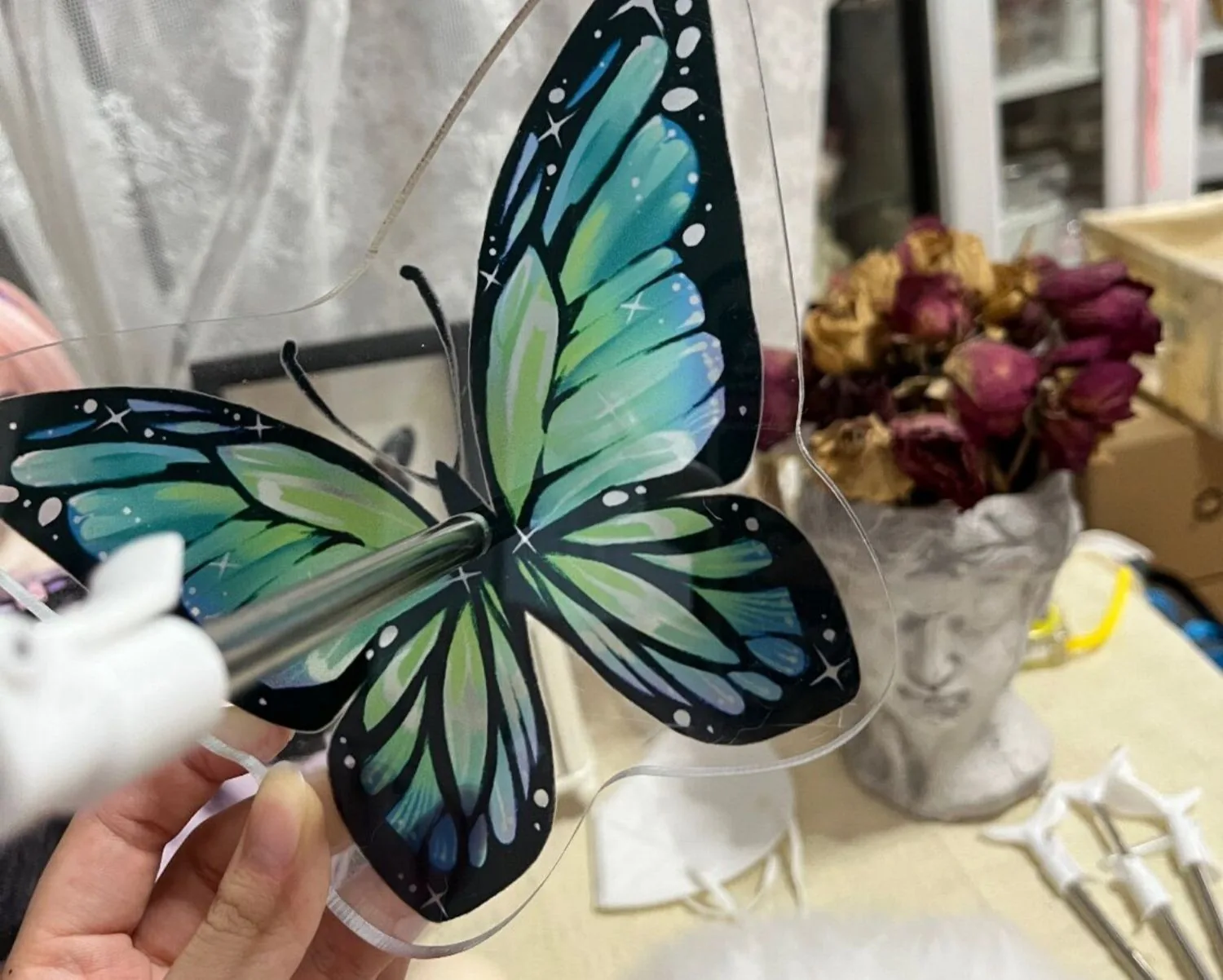 「Dust Night」BJD Butterfly Stand (1/6 l 1/4)
