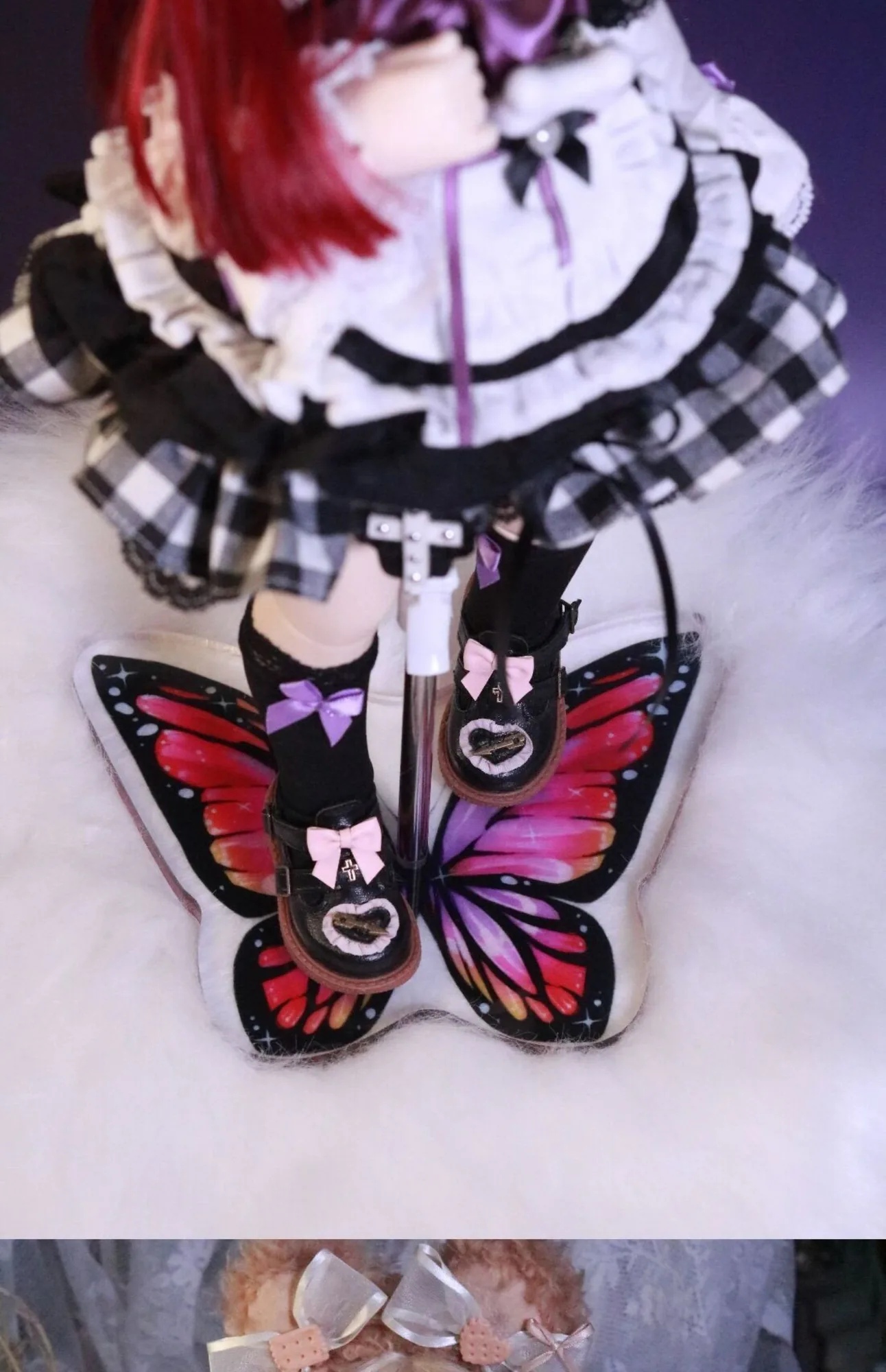 「Dust Night」BJD Butterfly Stand (1/6 l 1/4) - Image 2