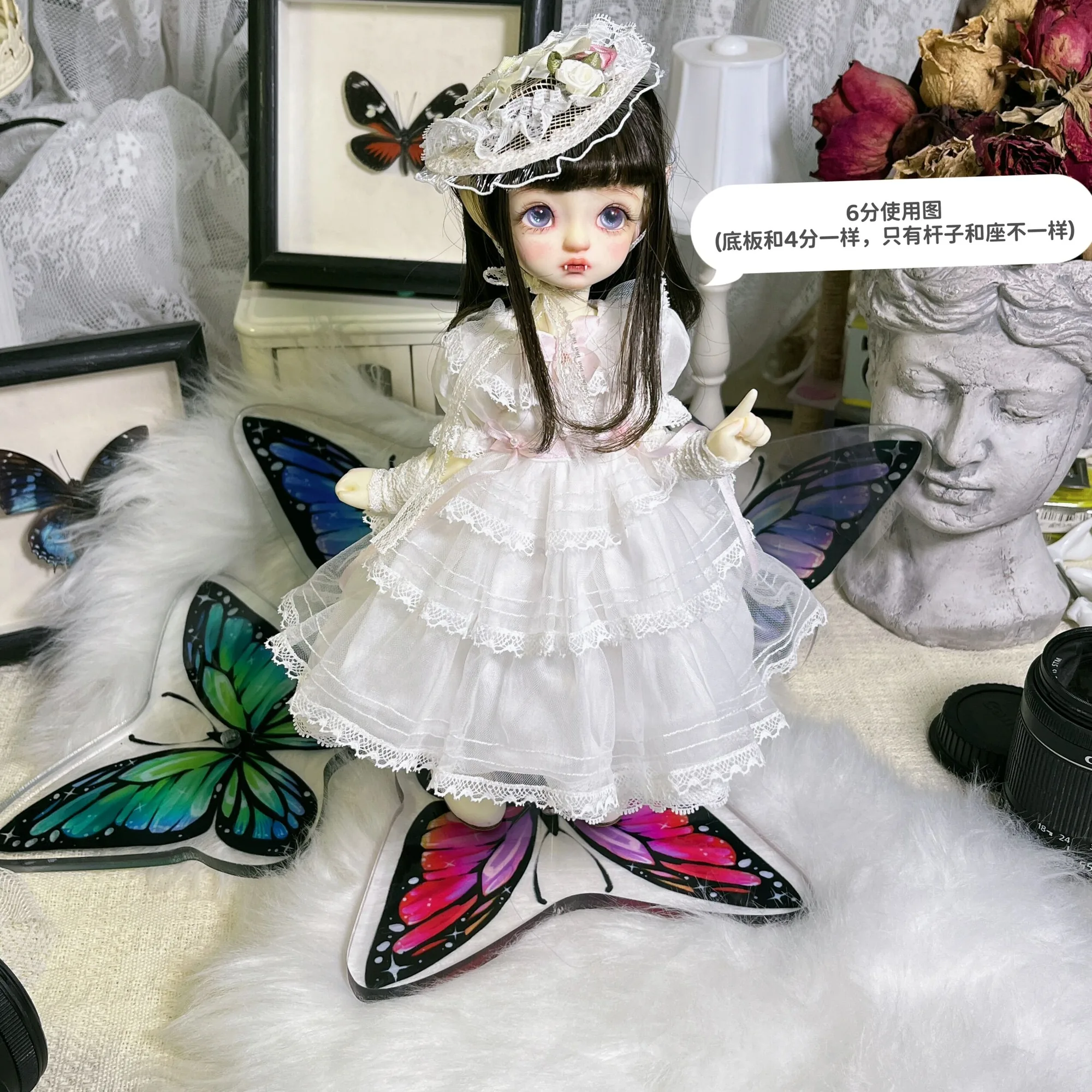 「Dust Night」BJD Butterfly Stand (1/6 l 1/4) - Image 3