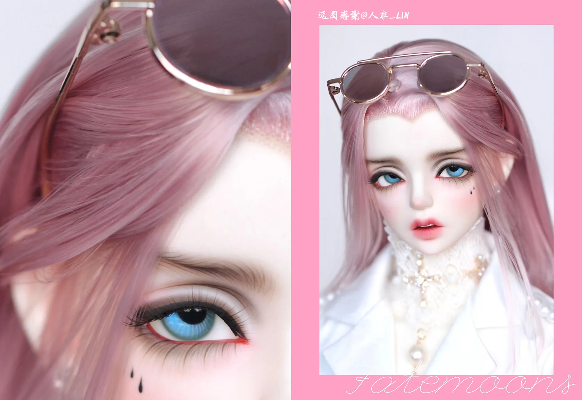 「Fatemoons」BJD Polarized Aviator Sunglasses - Image 3