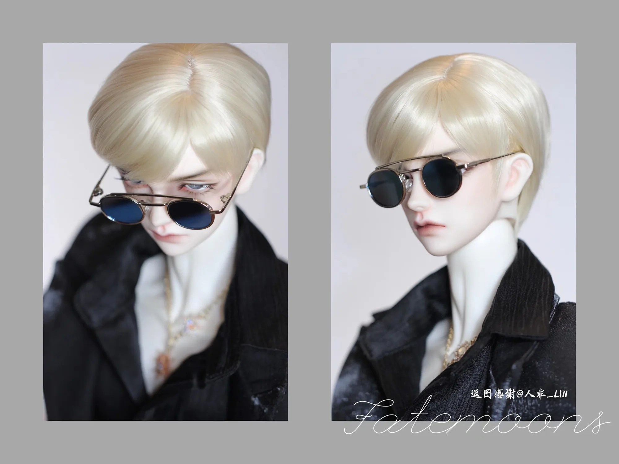 「Fatemoons」BJD Polarized Aviator Sunglasses - Image 5