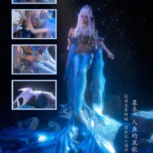 「Fatemoons」【FULL SET】Twilight (Mermaid ver) BJD Doll Only (70cm, 1/3)