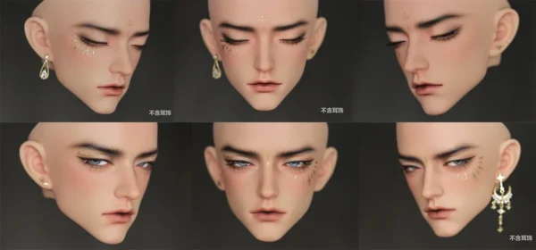 「Fatemoons」Li Ban Jie BJD Head Only/ Full Doll (80cm)
