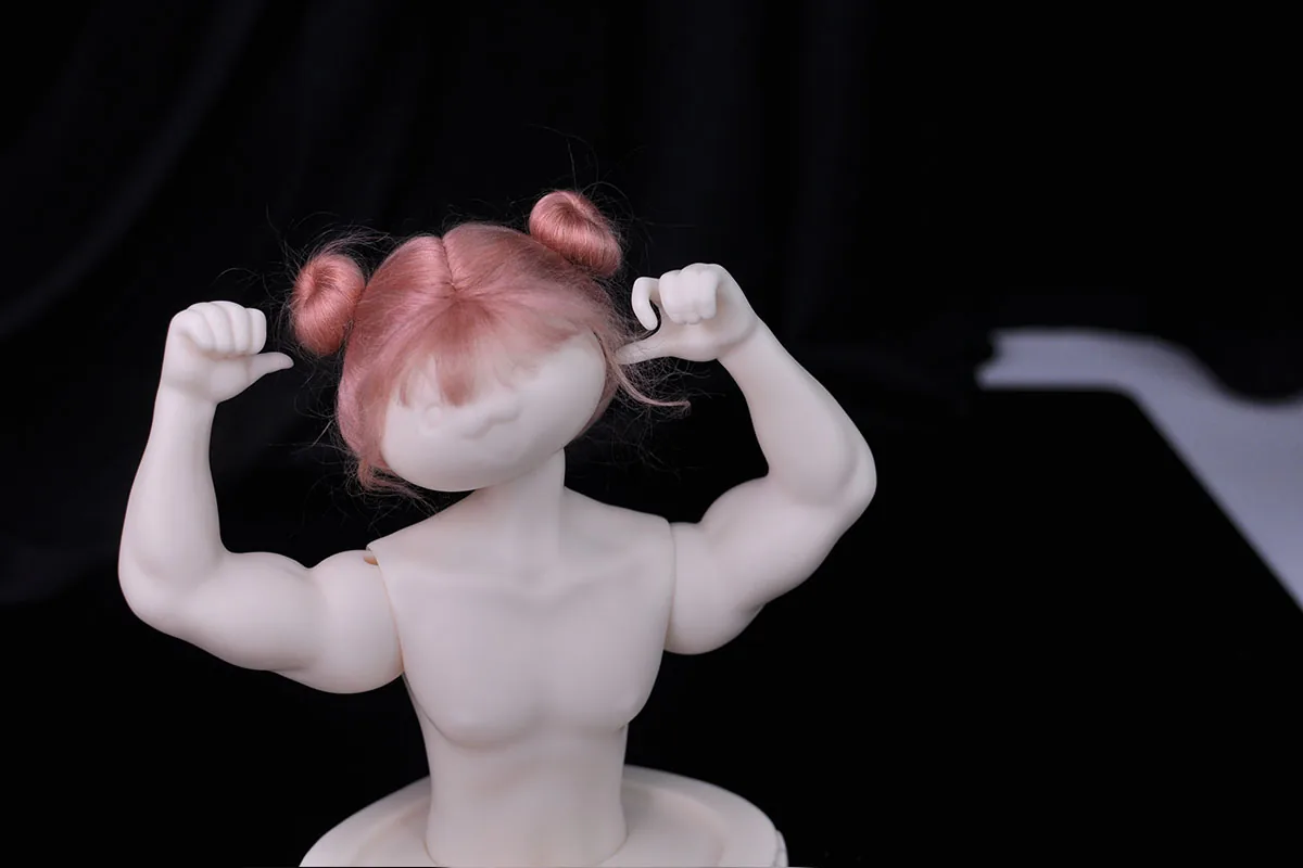 「Fatemoons」Lucky Rabbit BJD Doll Bust Stand (1/4) - Image 3