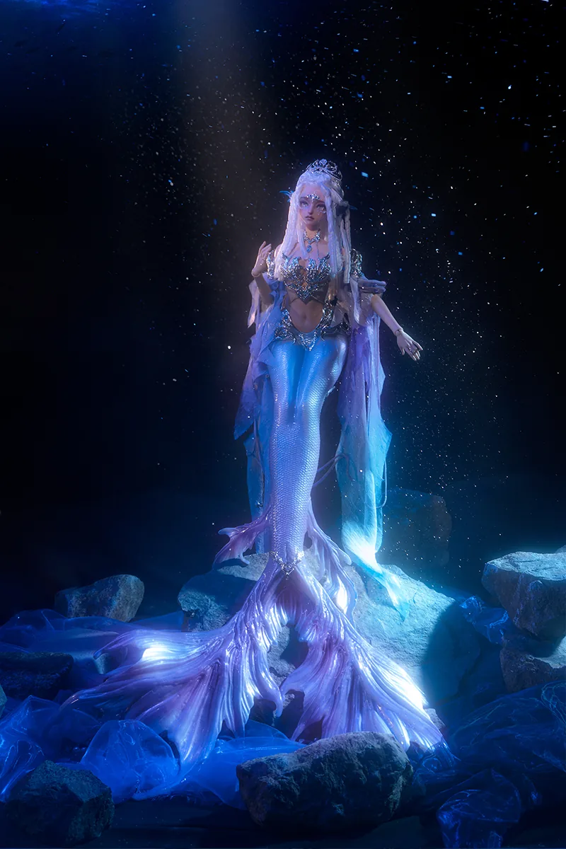 「Fatemoons」【FULL SET】Twilight (Mermaid ver) BJD Doll Only (70cm, 1/3) - Image 9