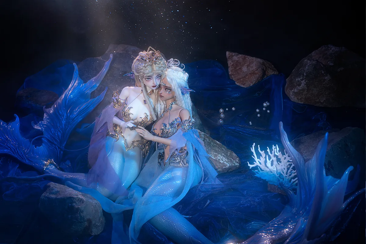 「Fatemoons」【FULL SET】Twilight (Mermaid ver) BJD Doll Only (70cm, 1/3) - Image 4