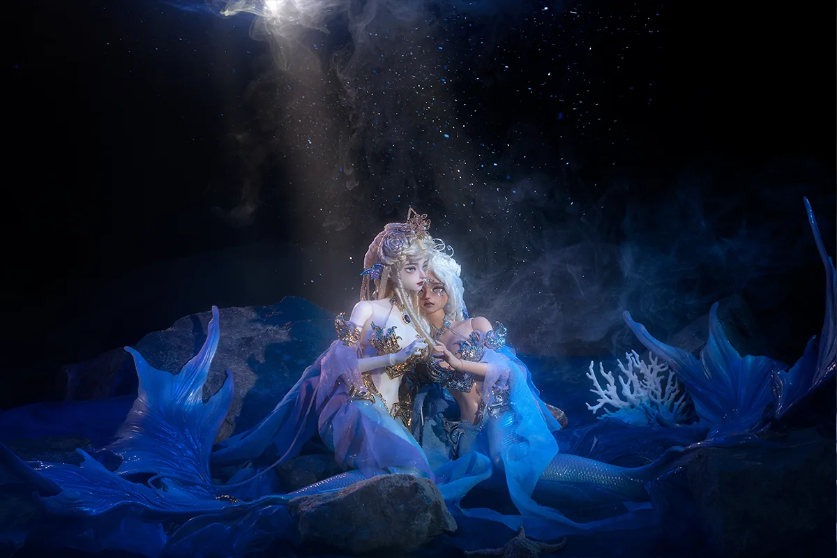 「Fatemoons」【FULL SET】Twilight (Mermaid ver) BJD Doll Only (70cm, 1/3) - Image 6