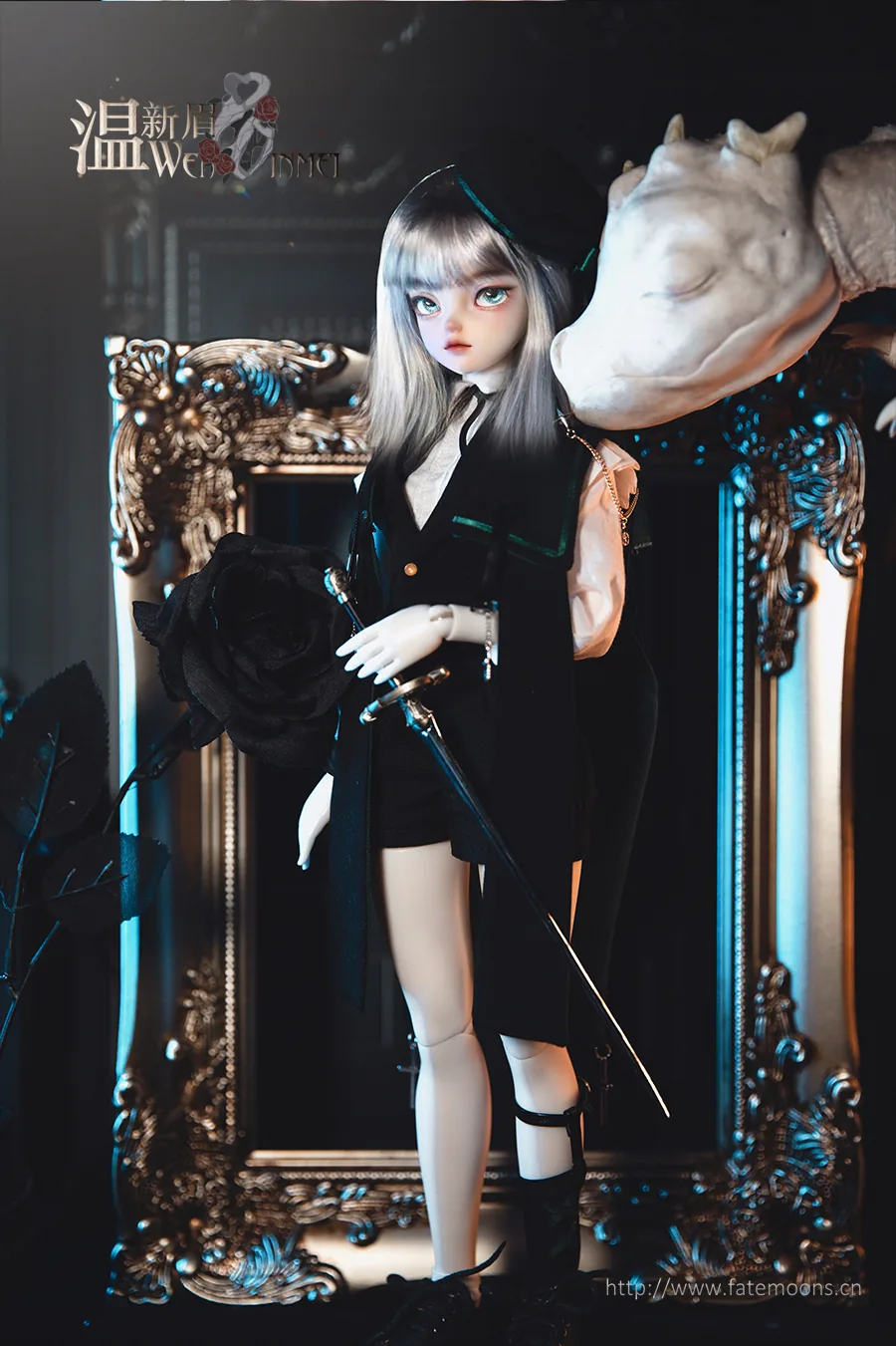 「Fatemoons」WenXinMei BJD Full Doll (1/4) - Image 4