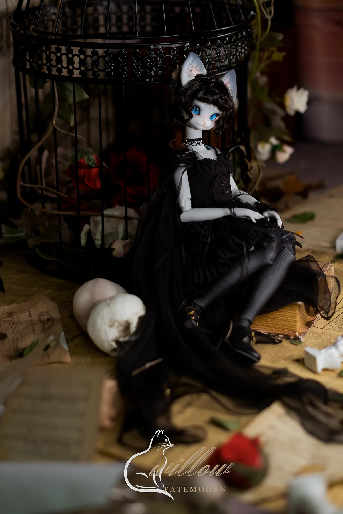 「Fatemoons」Willow BJD Full Doll (1/4) - Image 9
