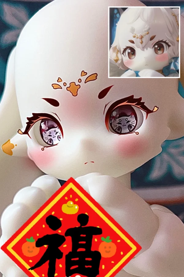 「FenJieXian」Furry Rabbit 1/6 Special BJD Doll - Image 4