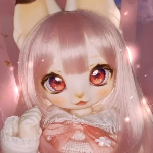 「FluffyPal」Mi Miao 1/6 or 1/5 BJD Head only