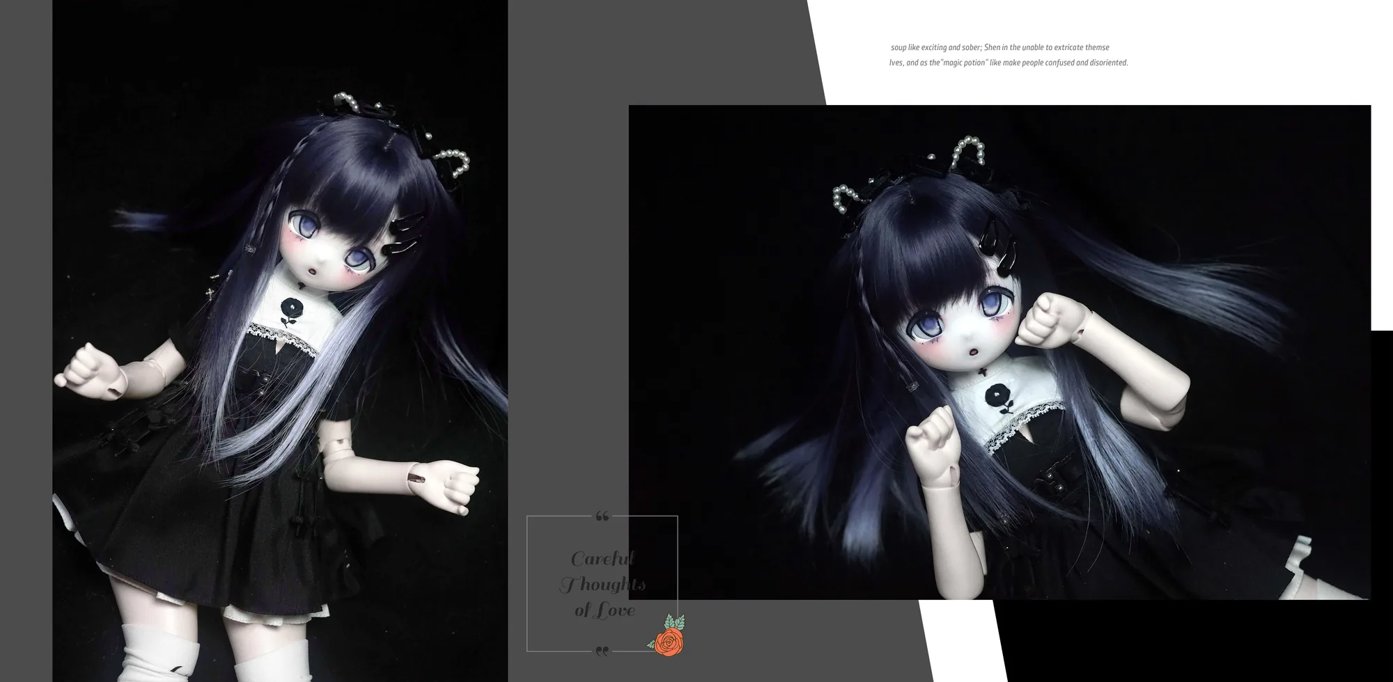 「GanGan」G-01 BJD Head Only (1/4 l Chubby) - Image 10