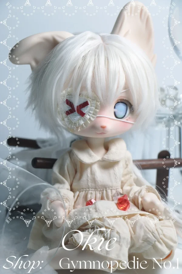 「Gymnopedie」ADD-ON Okie the Little Dog BJD Doll (1/6) - Image 11