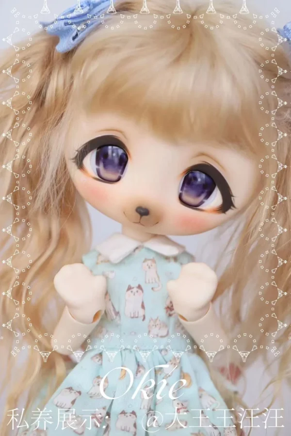 「Gymnopedie」Okie the Little Dog BJD Doll (1/6) - Image 4