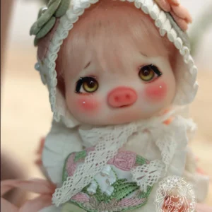 「Ilex Doll」Pearl Piggy BJD Doll Head Only (1/6)
