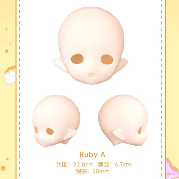 「Imomo」 Ruby 1/4 MSD /Chubby BJD Dolls Only - Image 6