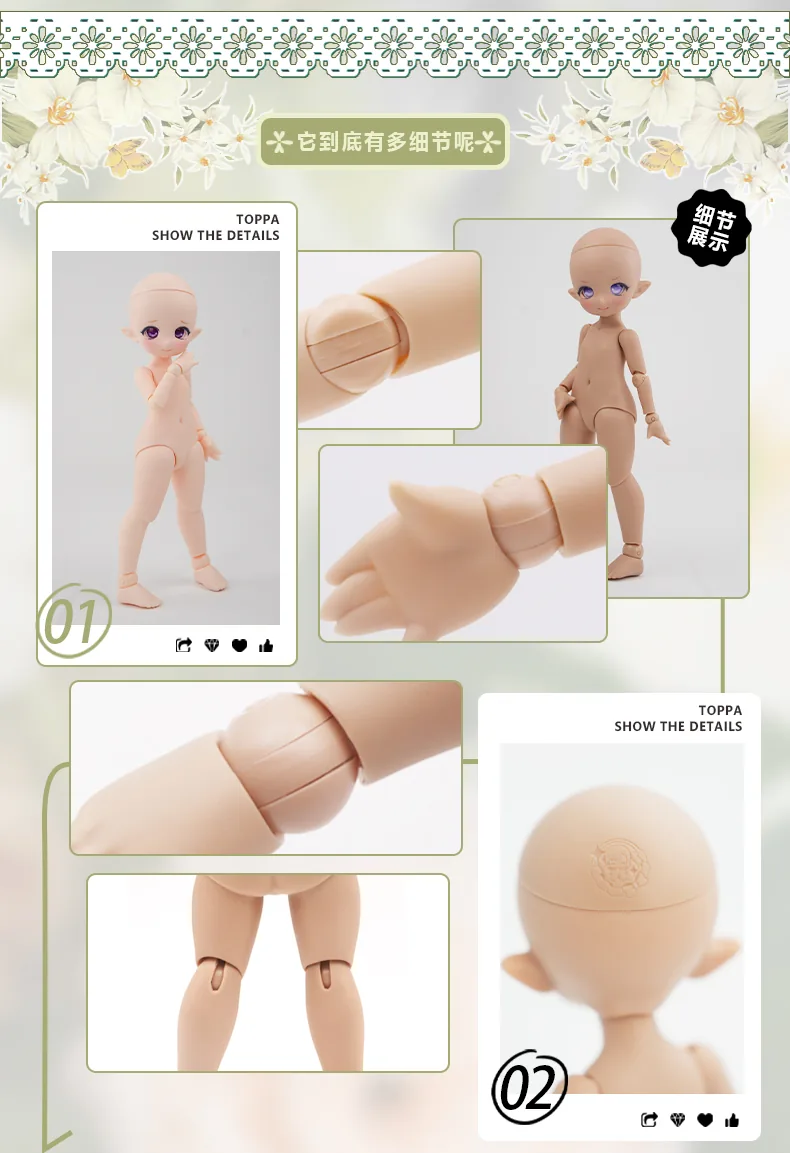 「Imomo」Toppi & Toppa 1/6 YOSD Blind box - Image 6