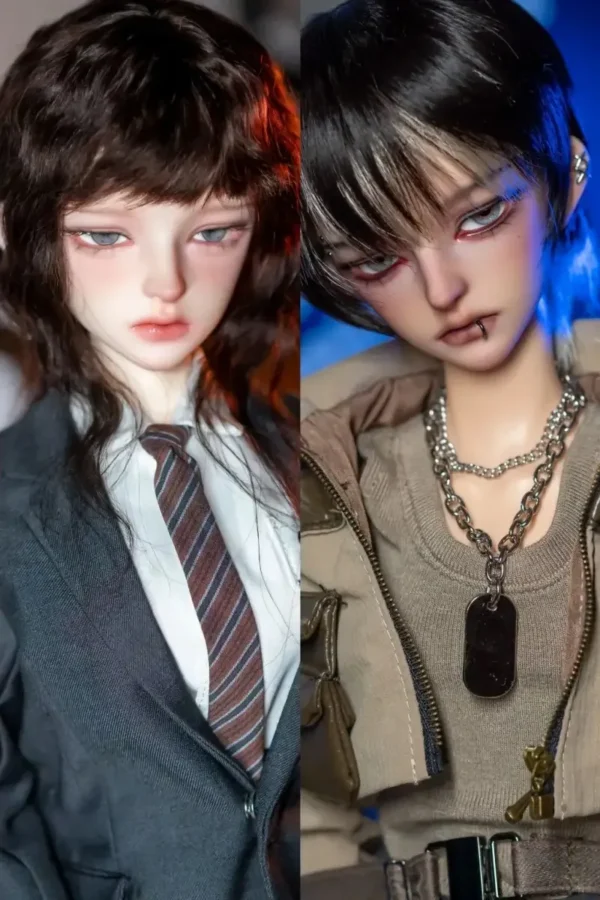 「JR」Yan 1/4 BJD Doll Head Only