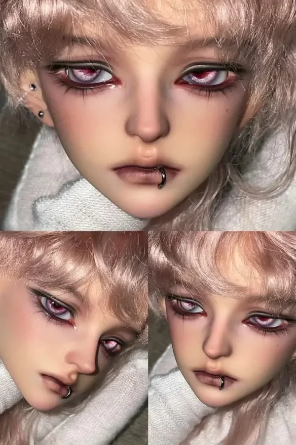 「JR」Yan 1/4 BJD Doll Head Only - Image 3