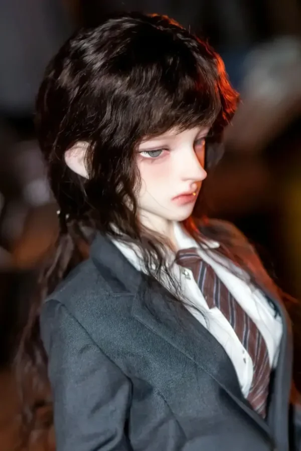 「JR」Yan 1/4 BJD Doll Head Only - Image 4