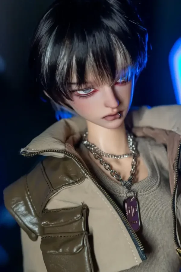 「JR」Yan 1/4 BJD Doll Head Only - Image 5