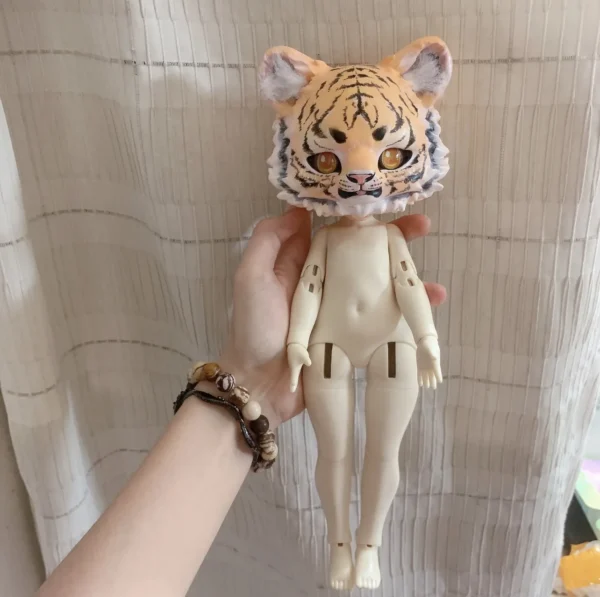 「JSDOLL」Tiger Chubby 1/4 1/3 Head Only - Image 10
