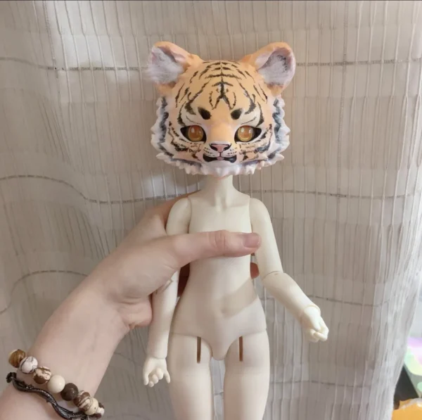 「JSDOLL」Tiger Chubby 1/4 1/3 Head Only - Image 11