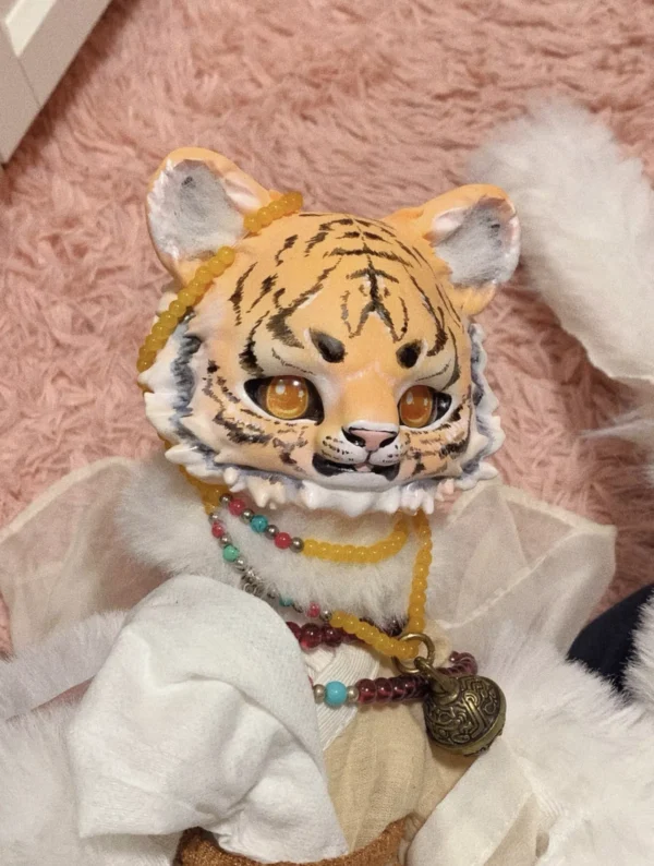 「JSDOLL」Tiger Chubby 1/4 1/3 Head Only - Image 6