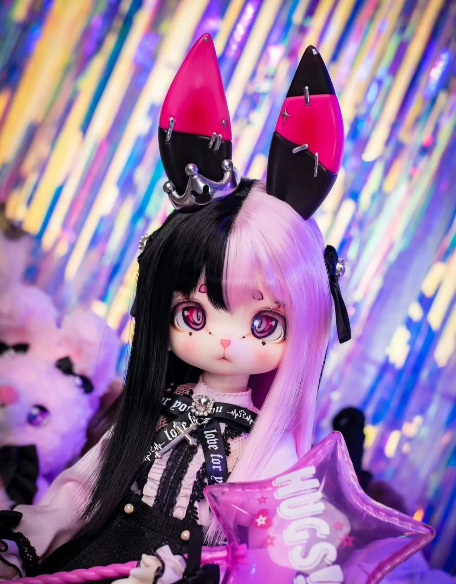 「Kaniboom」 Blanca BJD Head Only (1/4 l 1/3) - Image 5