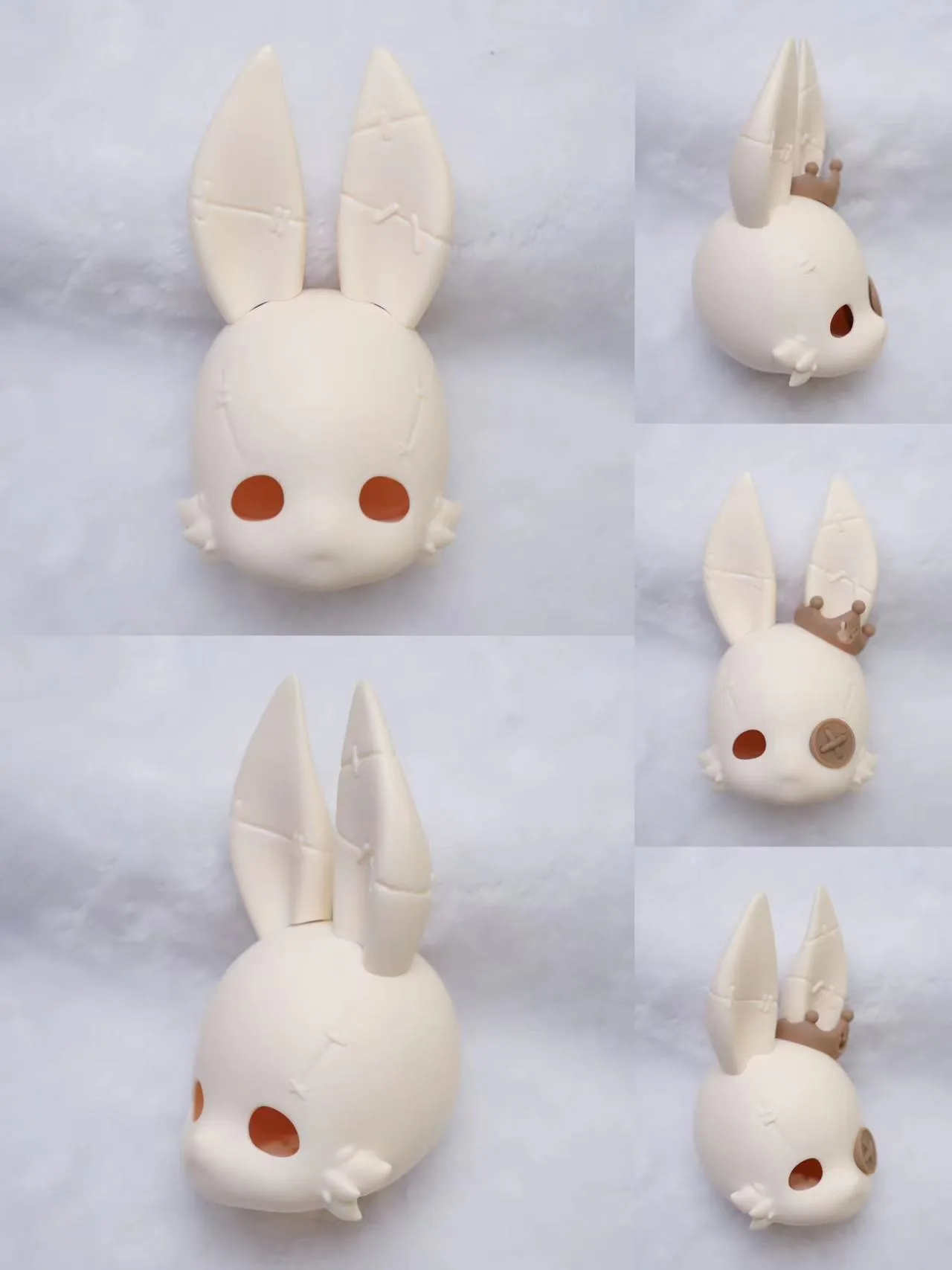 「Kaniboom」 Blanca BJD Head Only (1/4 l 1/3) - Image 8