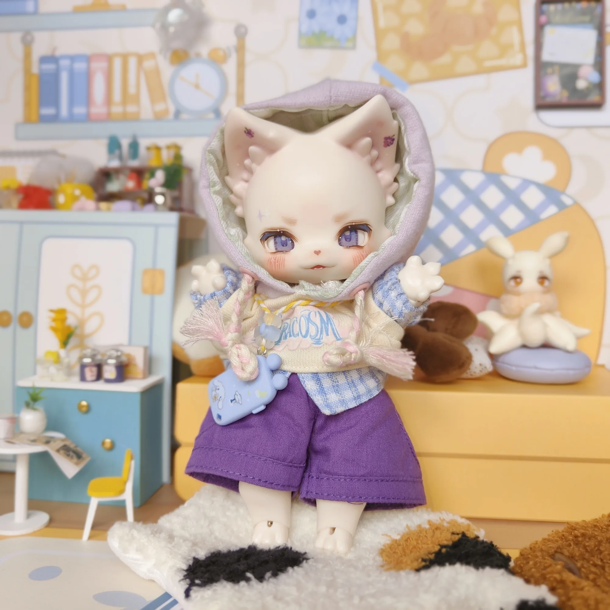 「Kaniboom」 Travel Kitty BJD Full Doll (1/8) - Image 5