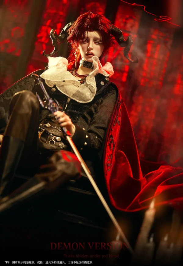 「Kitano x Dollzone」Mr.Liang Devil (70cm) BJD Doll Only - Image 9