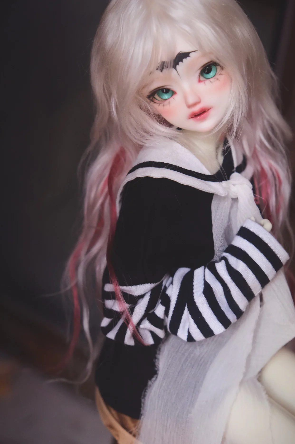 「LangTao」WhitePeacock 1/4 Only Head - Image 4