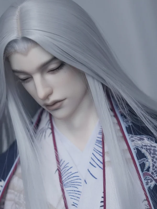 「LeesBJD」Qing (Closed Eyes) BJD Doll (Head/ Full Doll Only) (75cm) - Image 2
