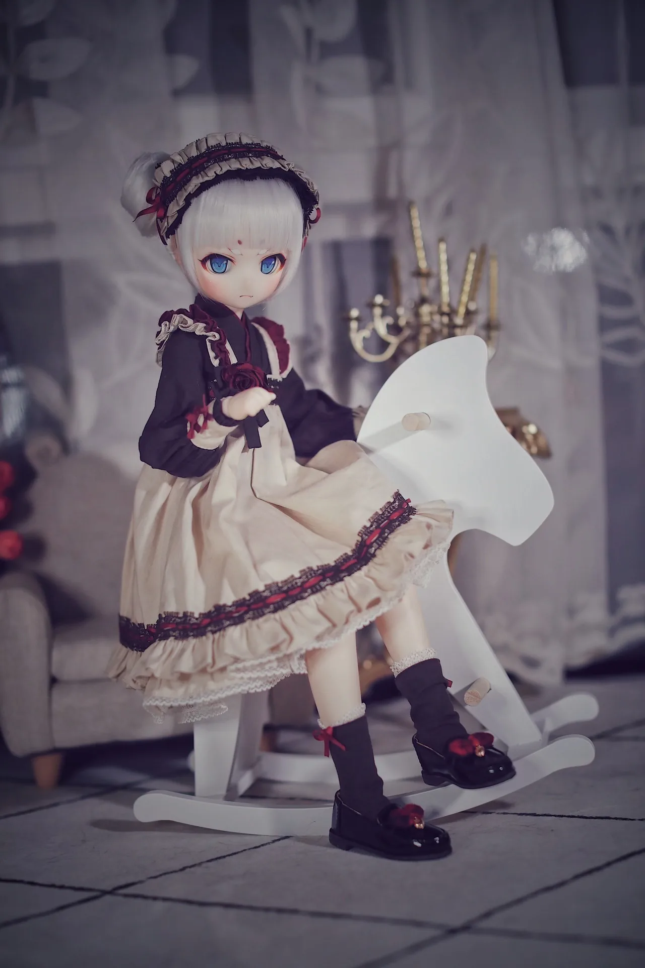 「LiLi」Rocking Horse for 1/4 MSD/MDD BJD