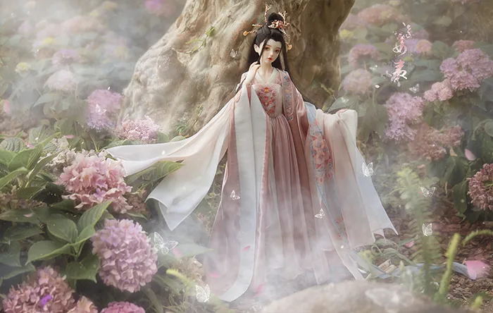 「LoongSoul」Goddess of Flowers-Nv Yi BJD Doll (1/3) - Image 2