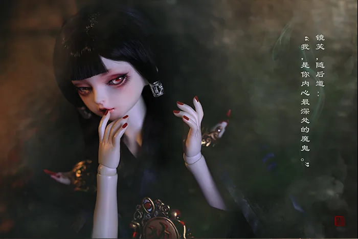 「LoongSoul」Living in Mirror- Ghost Jing BJD Doll (1/4)