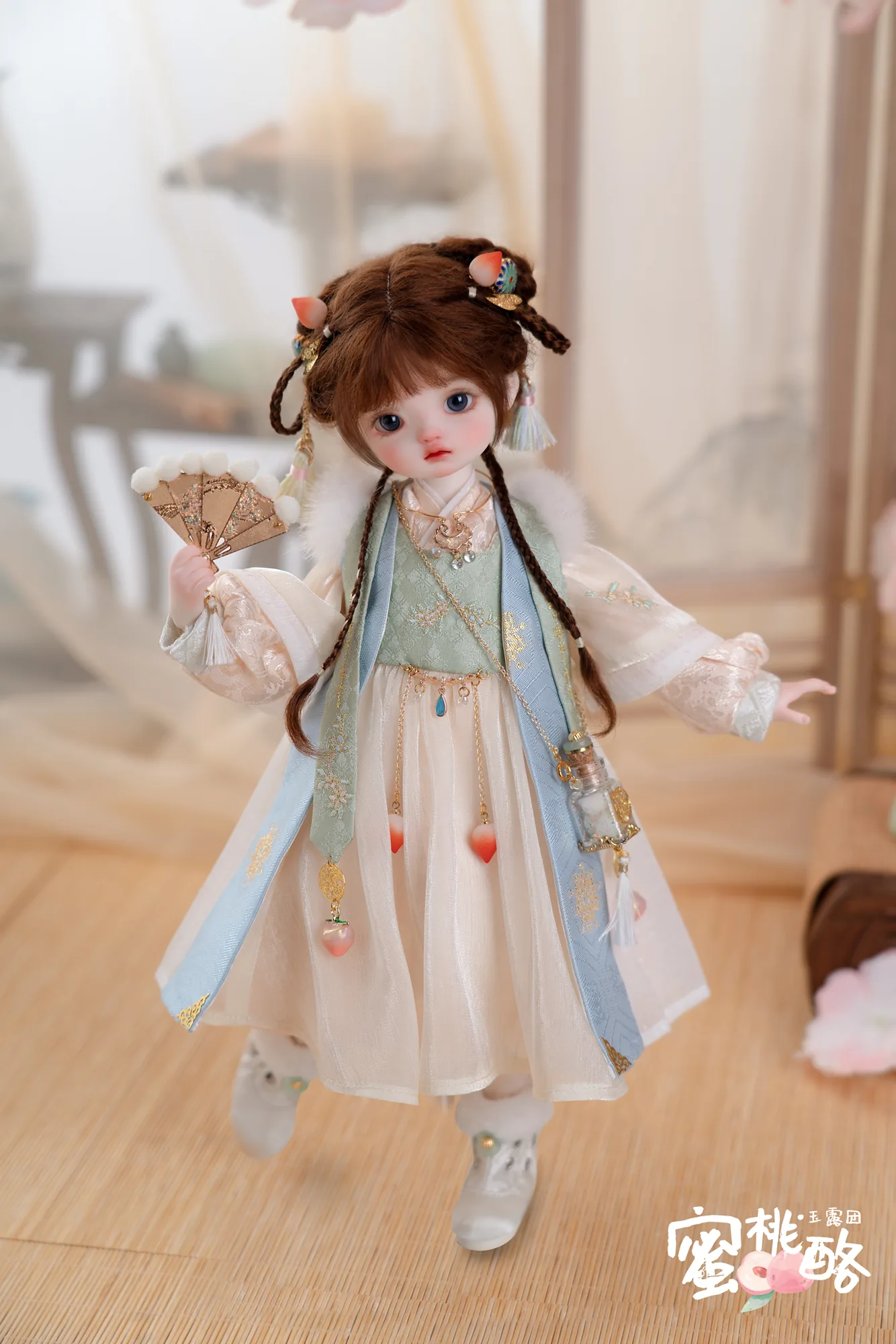 「LoongSoul」Yulu Tuan (Peach Cheese) BJD Doll (1/6)