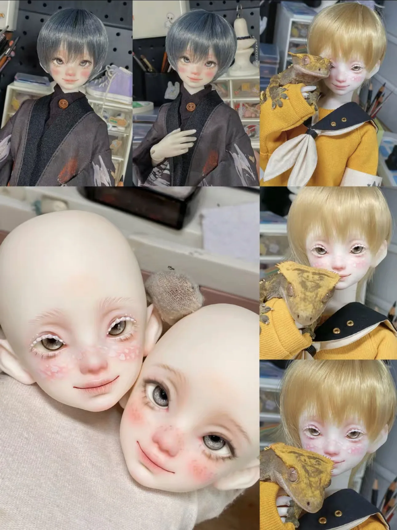 「LucyDoll」Moka BJD Doll (Head/ Full Doll Only) (1/4) - Image 3