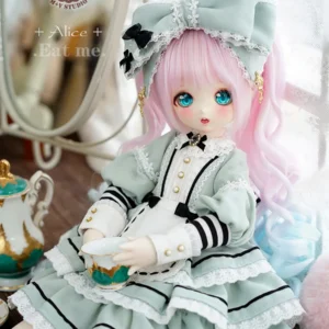 「M+V Studio」ALICE-Eat me. (MDD/MSD/Chubby) BJD Outfit Only