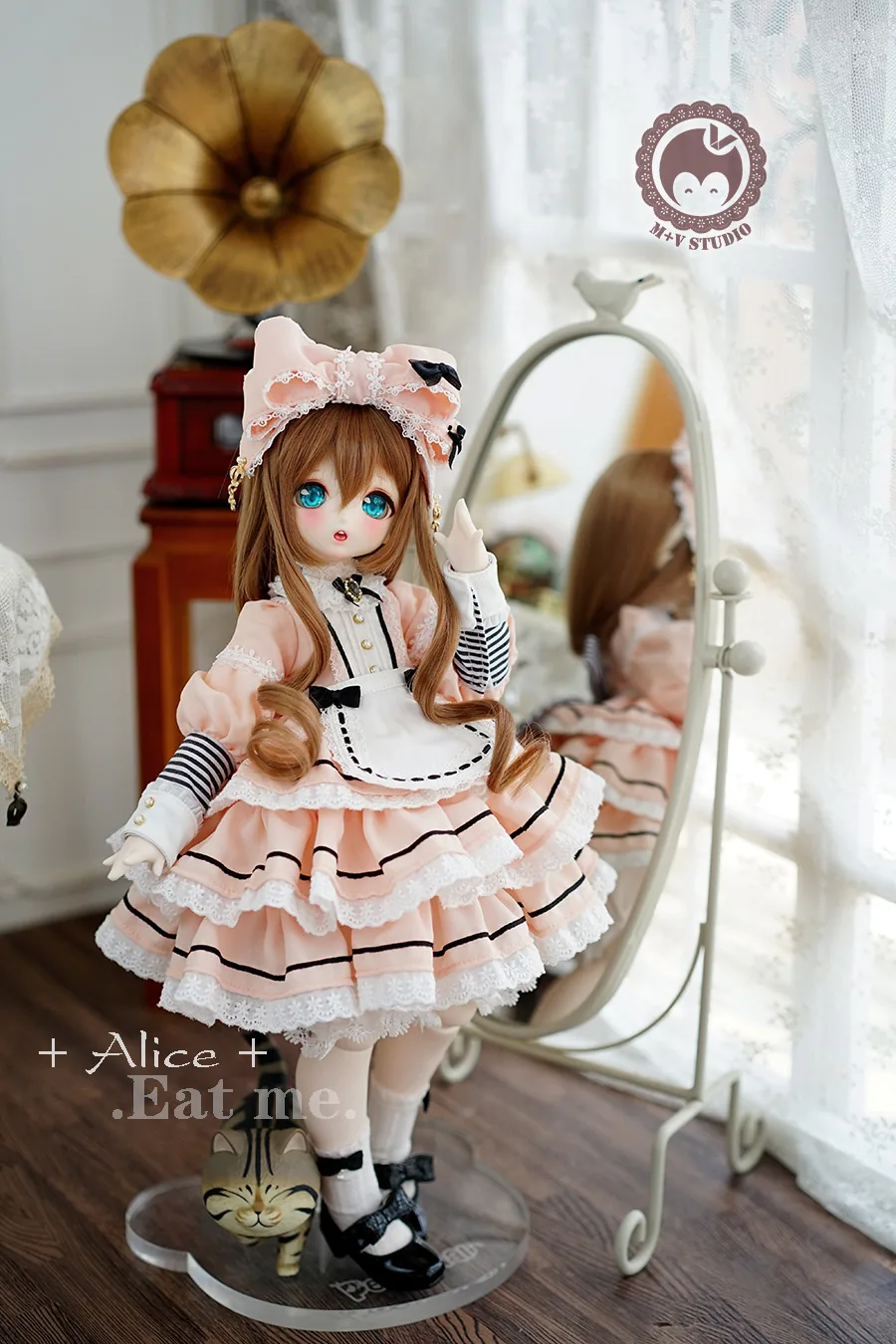 「M+V Studio」ALICE-Eat me. (MDD/MSD/Chubby) BJD Outfit Only - Image 9
