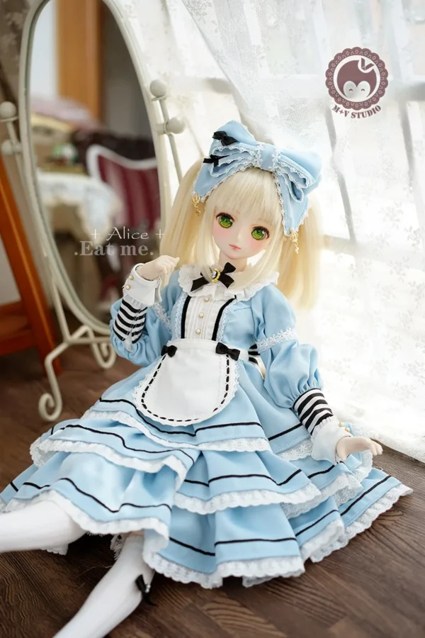 「M+V Studio」ALICE-Eat me. (SD/DD/SDGR) BJD Outfit Only