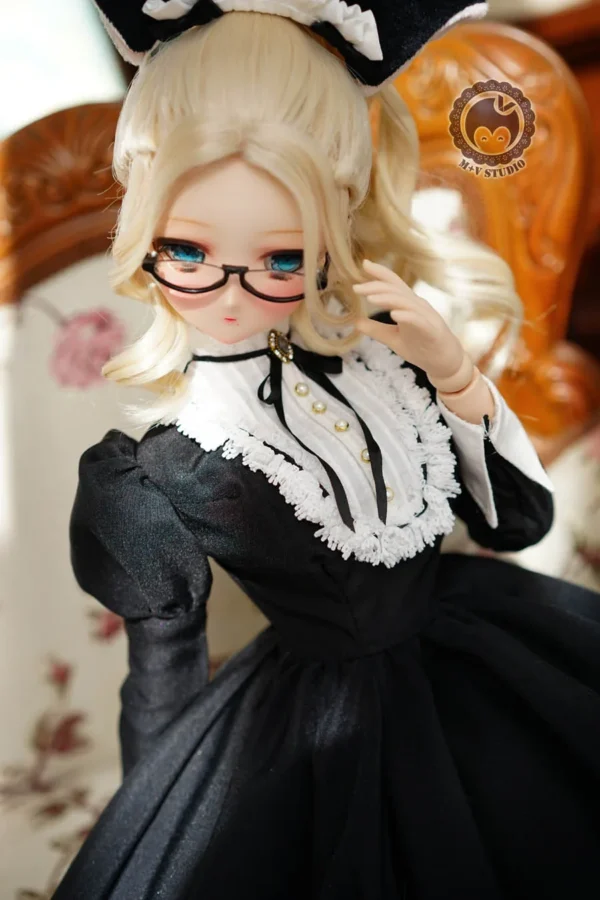 「M+V Studio」 Black Cat Maid (SD/DD/SDGR) BJD Outfit Only - Image 2
