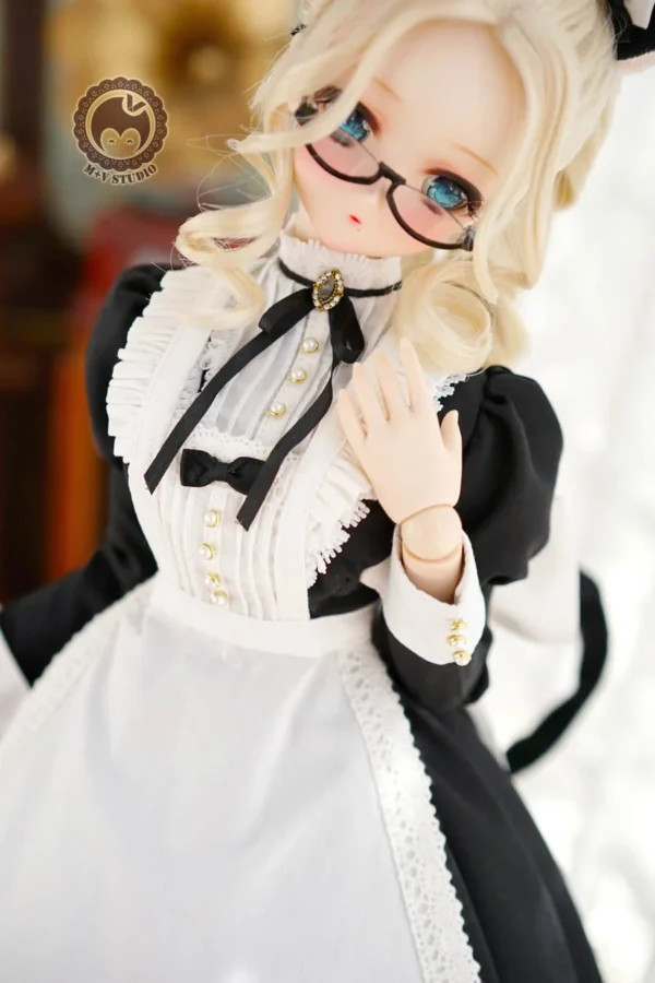 「M+V Studio」 Black Cat Maid (SD/DD/SDGR) BJD Outfit Only - Image 3