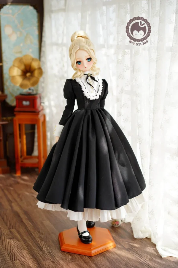 「M+V Studio」 Black Cat Maid (SD/DD/SDGR) BJD Outfit Only - Image 7