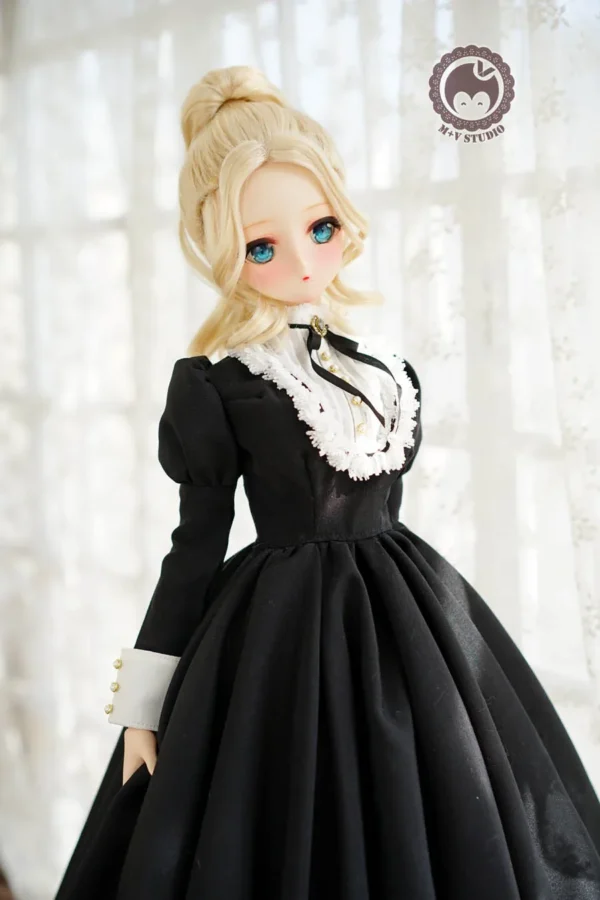 「M+V Studio」 Black Cat Maid (SD/DD/SDGR) BJD Outfit Only - Image 8